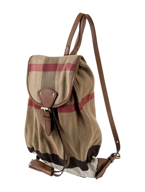 Burberry Mega Check Chiltern Backpack 